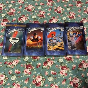 SUPERMAN THE MOVIE 🍿 Collection! VHS 📼 factory sealed, unopened VHS movies lot